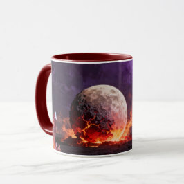 Caneca de Acabamento Lunar Apocalíptico