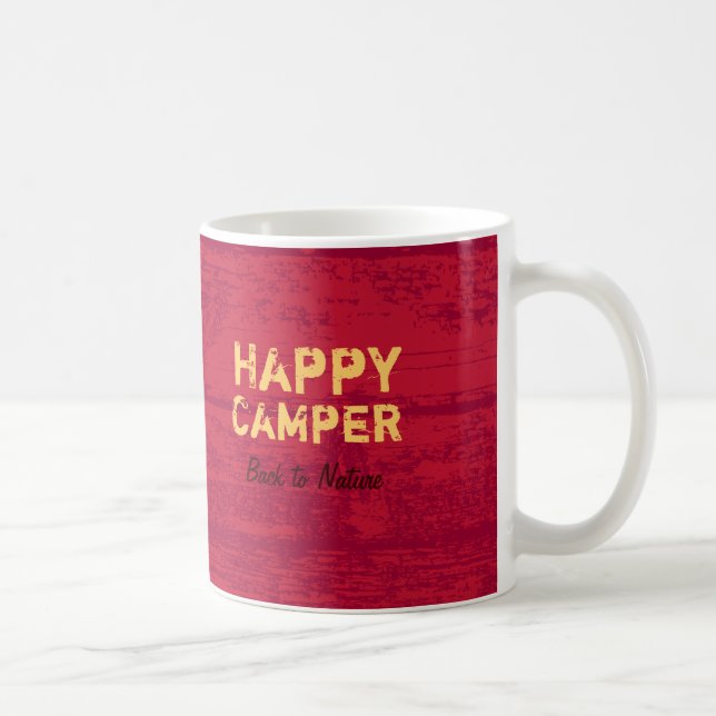 Caneca de acampamento feita sob encomenda rústica (Direita)