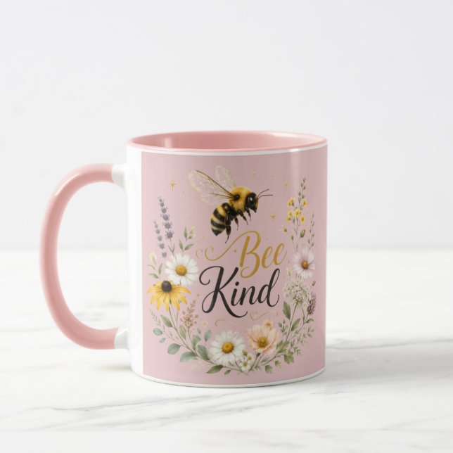 Caneca de Acen­to Abelha Gentil (Esquerda)