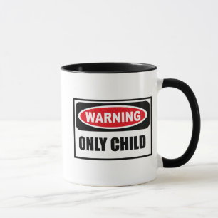 Caneca de advertência do FILHO ÚNICO