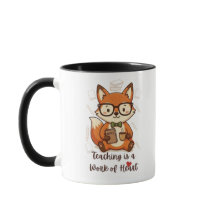 Caneca de Agradecimento ao Professor com Nome Pers