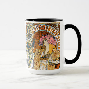 Caneca de Alphonse Mucha Gismonda