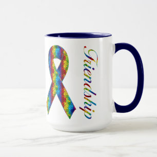 Caneca de Amizade Autismo Ringer