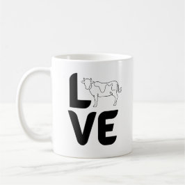 Caneca de Amor com Vaca – Café para Amantes de Vac