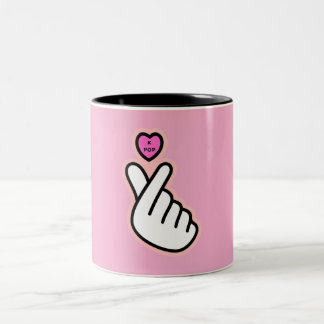 Caneca de amor de pop