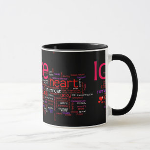 caneca de amor dia de os namorados