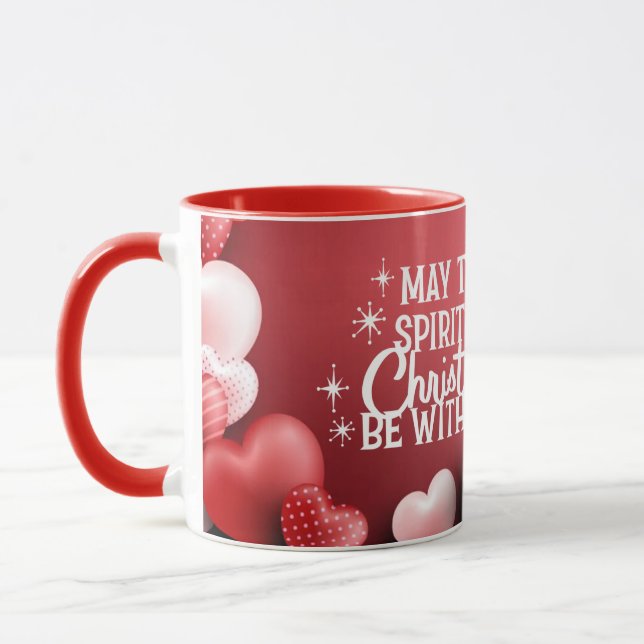 Caneca de Amor do Coelho de Natal (Esquerda)