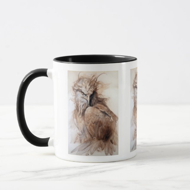 caneca de animal fofo, caneca estética, presente p (Esquerda)