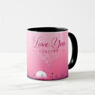 Caneca de Aniversário de Casamento   Presente Româ