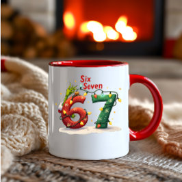 Caneca de aniversário engraçada de Natal