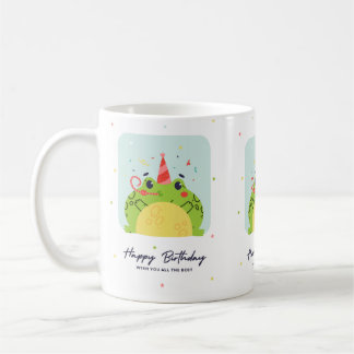 Caneca de Aniversário Feliz – Café de Aniversário