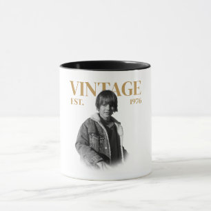Caneca de Aniversário Vintage 1986, Ano Retro Pers