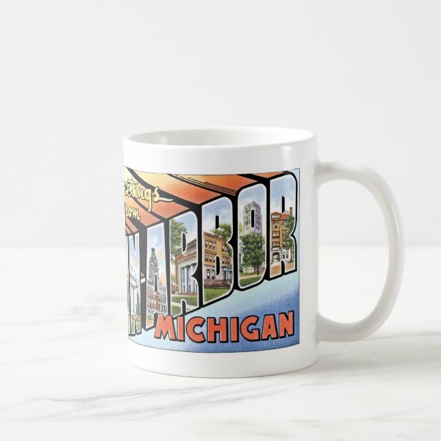 Caneca de Ann Arbor (Direita)