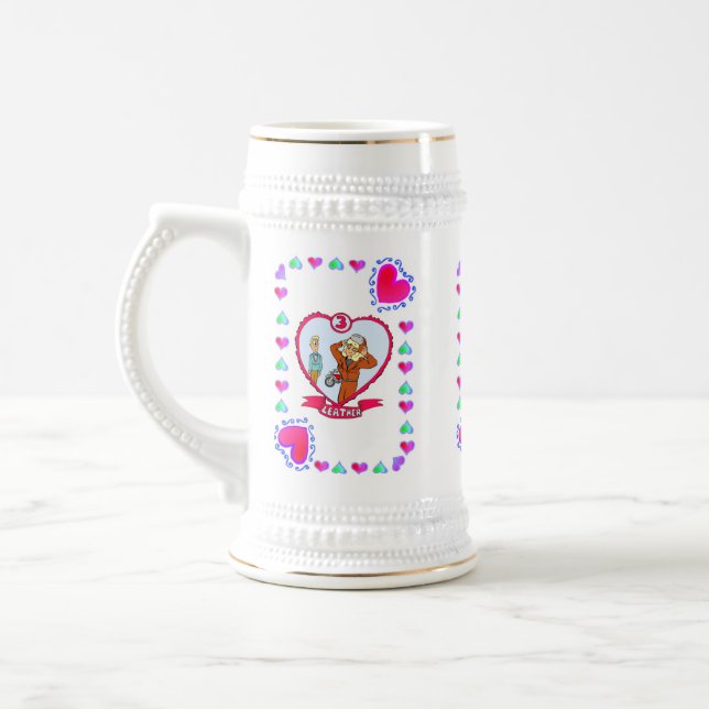 Caneca de Anniversay do casamento (Esquerda)