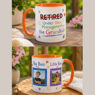 Caneca de Aposentadoria Divertida com Netos (Perso