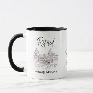 Caneca de Aposentadoria para Viajantes