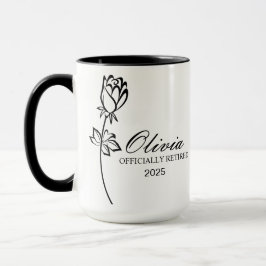 Caneca de Aposentadoria, Xícara Personalizada de F