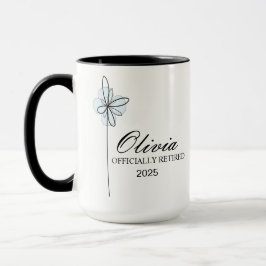 Caneca de Aposentadoria, Xícara Personalizada de F