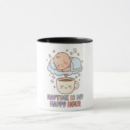 Caneca de Aquarela Sobrevivi ao Caos