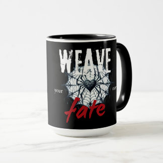 Caneca de Aranha Gótica