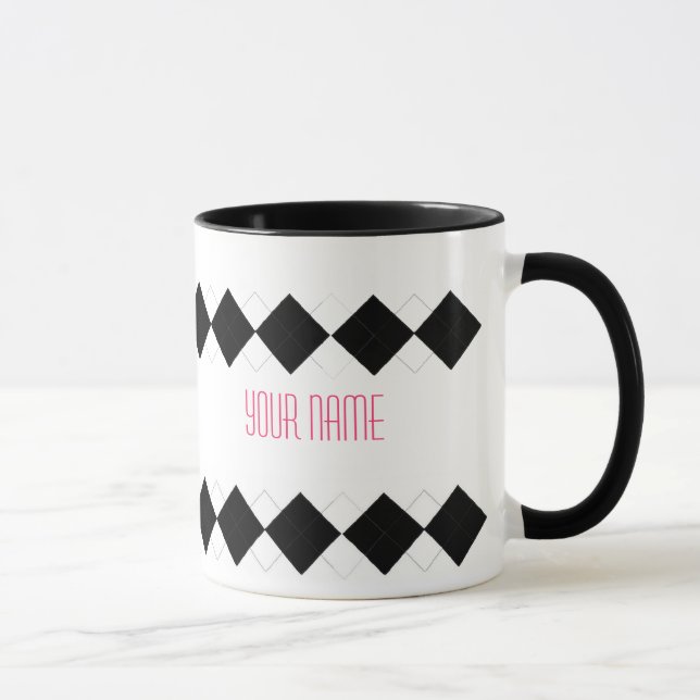 Caneca de Argyle - personalizada (Direita)
