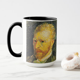 Caneca de Arte Autorretrato de Van Gogh