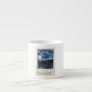 Caneca de Arte Inspirada na Noite Estrelada