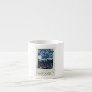 Caneca de Arte Inspirada na Noite Estrelada