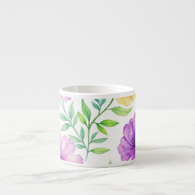 Caneca de Arte Personalizada – Xícara de Café Eleg (Frente)