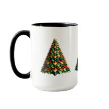 caneca de árvore de Natal