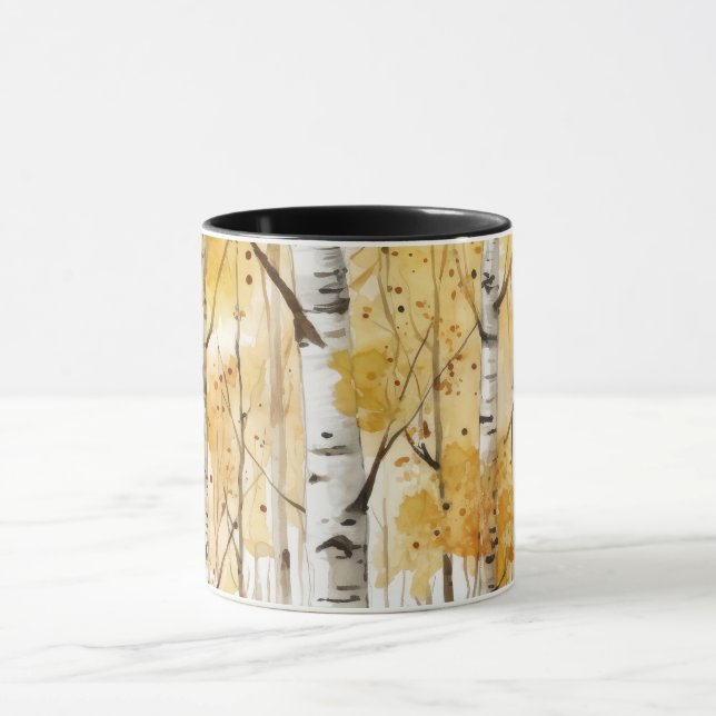 Caneca de Árvores de Bétula (Centro)