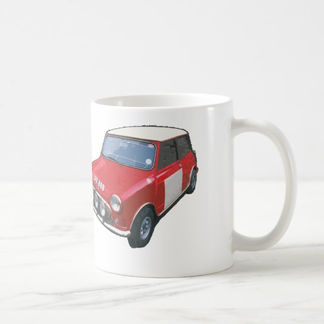 Caneca de Austin Mini Cooper S CRX 88B dos (Direita)