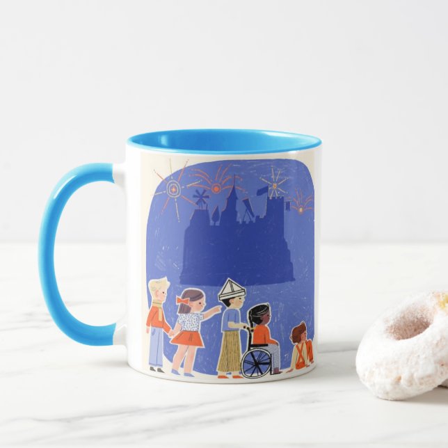 Caneca de Aventura para Crianças Caprichosas (Com Donut)