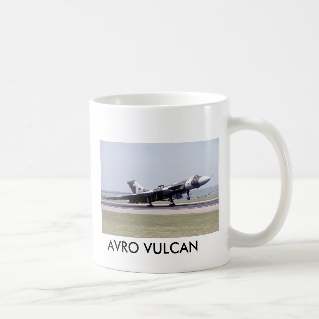 Caneca de Avro Vulcan XH558 (Direita)