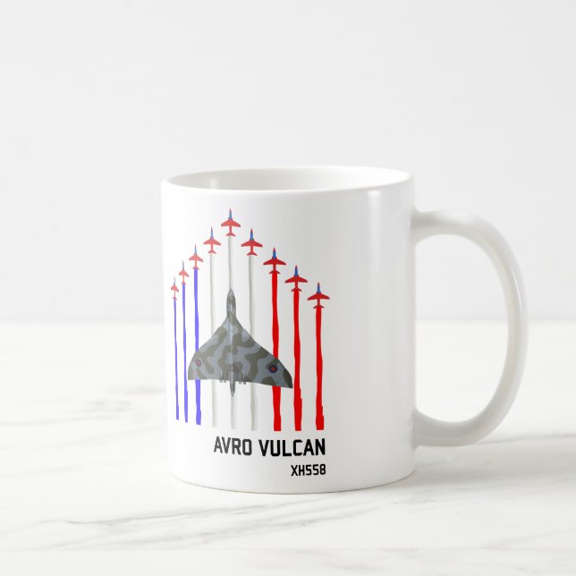 CANECA DE AVRO VULCAN - XH558 (Direita)