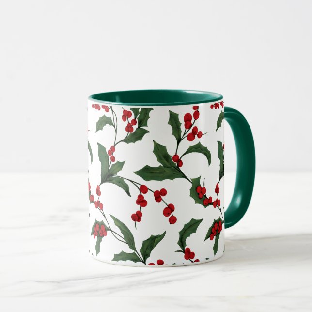 Caneca de azevinho (Frente Esquerda)