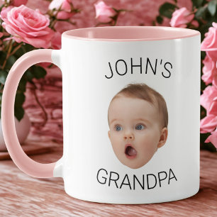 Caneca de Bebê para Vovô e Família