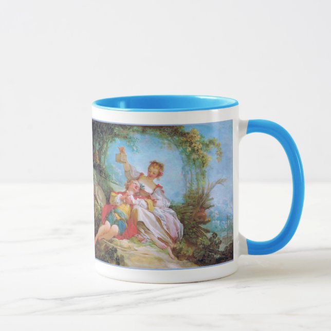 Caneca de Bebida Os Amantes Felizes (Direita)