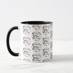 caneca de beisebol.