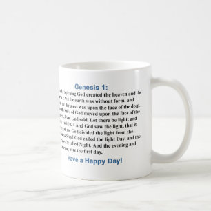 Caneca de Beit KJV da génese - grande