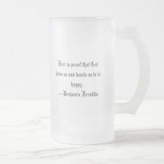 Caneca de Ben Franklin