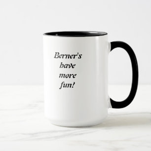 Caneca de Bernese & de bolhas