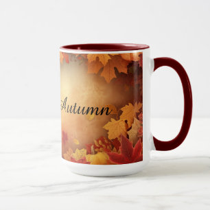 Caneca Dê boas-vindas ao Outono