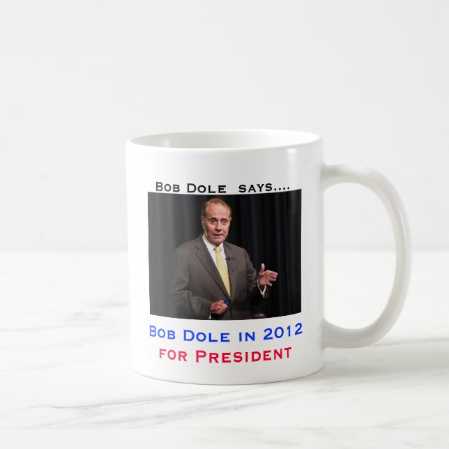 Caneca de Bob Dole em 2012 (Direita)