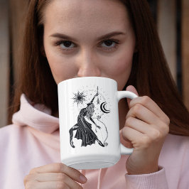 Caneca de Borda Preta 15oz Garota Dançando Sagitár