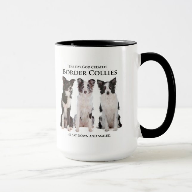 Caneca de border collie (Direita)