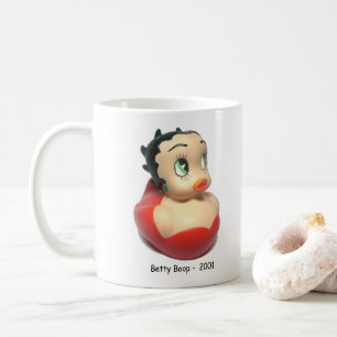 Caneca de borracha de Betty Boop do pato