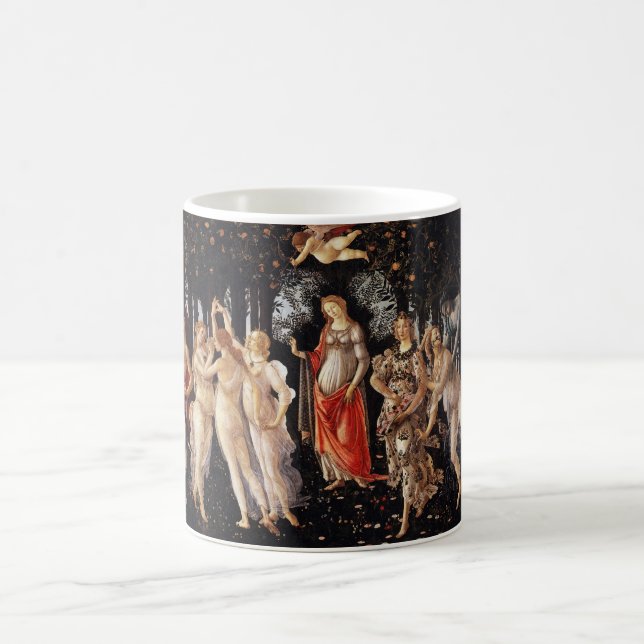 Caneca de Botticelli Primavera (Centro)