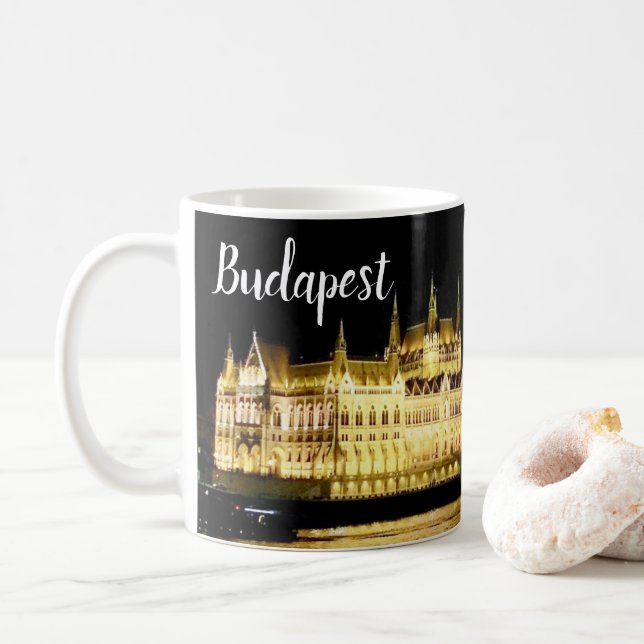 Caneca de Budapeste (Com Donut)