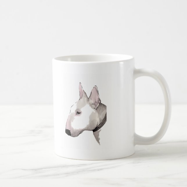 caneca de bull terrier do inglês (Direita)